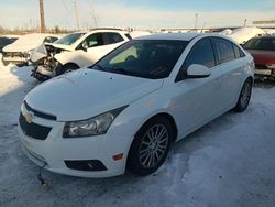 Salvage cars for sale from Copart Anchorage, AK: 2012 Chevrolet Cruze ECO