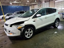 Salvage cars for sale at Woodhaven, MI auction: 2014 Ford Escape SE