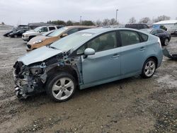 Salvage cars for sale at Sacramento, CA auction: 2013 Toyota Prius