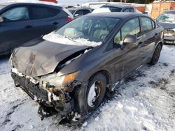 Honda salvage cars for sale: 2012 Honda Civic LX