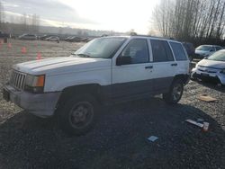 Jeep salvage cars for sale: 1996 Jeep Grand Cherokee Laredo