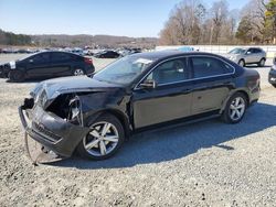 Salvage cars for sale from Copart Concord, NC: 2013 Volkswagen Passat SE