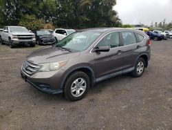 Salvage cars for sale at Kapolei, HI auction: 2014 Honda CR-V LX