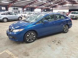 Salvage cars for sale at East Granby, CT auction: 2014 Honda Civic EX