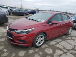 Salvage cars for sale at Indianapolis, IN auction: 2018 Chevrolet Cruze LT