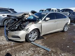 Salvage cars for sale at Brighton, CO auction: 2020 Honda Accord LX