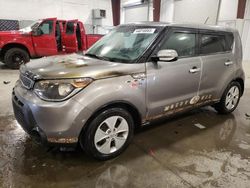 Salvage cars for sale at Avon, MN auction: 2015 KIA Soul