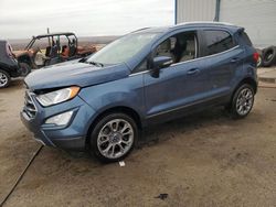 Salvage cars for sale from Copart Albuquerque, NM: 2021 Ford Ecosport Titanium