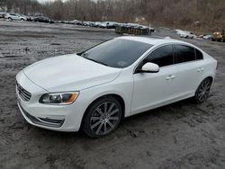 Salvage cars for sale at Marlboro, NY auction: 2016 Volvo S60 Platinum