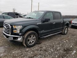 Salvage cars for sale at Cicero, IN auction: 2015 Ford F150 Supercrew