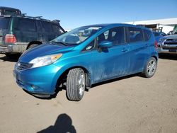 Salvage cars for sale at Brighton, CO auction: 2016 Nissan Versa Note S