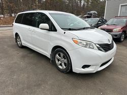 Vehiculos salvage en venta de Copart North Billerica, MA: 2012 Toyota Sienna LE