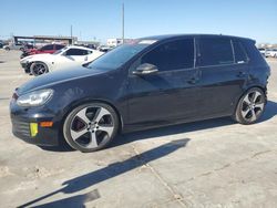 Salvage cars for sale at Grand Prairie, TX auction: 2013 Volkswagen GTI