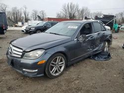 Salvage cars for sale at Baltimore, MD auction: 2013 Mercedes-Benz C 300 4matic