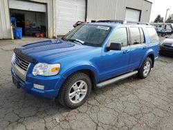 Salvage cars for sale at Woodburn, OR auction: 2010 Ford Explorer XLT