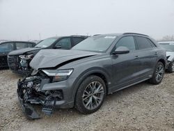 Salvage cars for sale at auction: 2021 Audi Q8 Premium