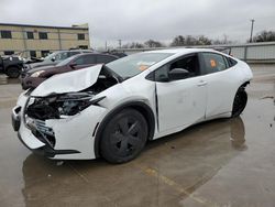 Salvage cars for sale at auction: 2024 Toyota Prius LE