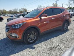 Salvage cars for sale at Riverview, FL auction: 2017 Hyundai Santa FE Sport