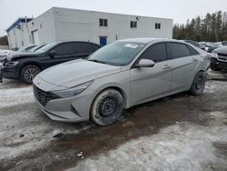 Salvage cars for sale at Cookstown, ON auction: 2021 Hyundai Elantra SEL