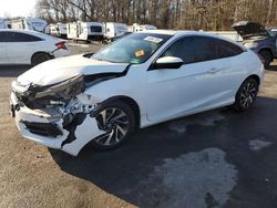 Salvage cars for sale at Glassboro, NJ auction: 2016 Honda Civic LX