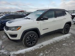 Jeep salvage cars for sale: 2018 Jeep Compass Trailhawk