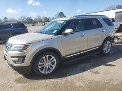 Salvage cars for sale at Shreveport, LA auction: 2017 Ford Explorer Limited