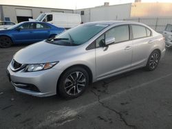 Salvage cars for sale at Vallejo, CA auction: 2015 Honda Civic EX