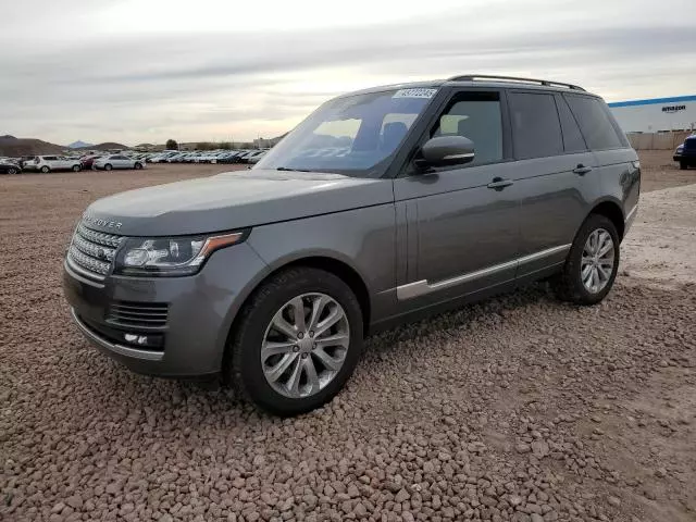 2017 Land Rover Range Rover HSE