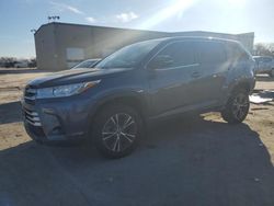 2018 Toyota Highlander LE en venta en Wilmer, TX