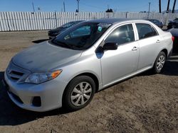 Toyota Corolla salvage cars for sale: 2011 Toyota Corolla Base