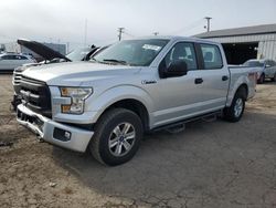 Salvage trucks for sale at Chicago Heights, IL auction: 2015 Ford F150 Supercrew