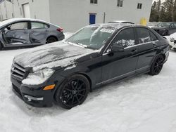 2014 Mercedes-Benz C 300 4matic en venta en Cookstown, ON