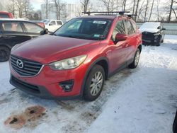 Salvage cars for sale at Central Square, NY auction: 2016 Mazda CX-5 Touring