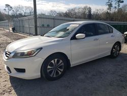 Salvage cars for sale at Augusta, GA auction: 2015 Honda Accord LX