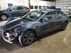 Salvage cars for sale at Blaine, MN auction: 2022 Tesla Model 3