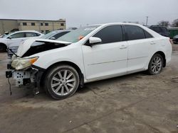 Toyota salvage cars for sale: 2012 Toyota Camry Base