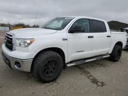 Salvage cars for sale at Fresno, CA auction: 2013 Toyota Tundra Crewmax SR5