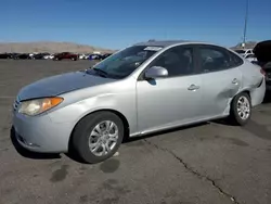 Salvage cars for sale at North Las Vegas, NV auction: 2010 Hyundai Elantra Blue