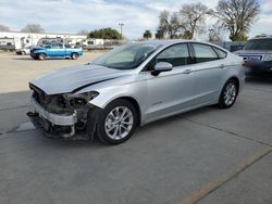 Salvage cars for sale at Sacramento, CA auction: 2019 Ford Fusion SE