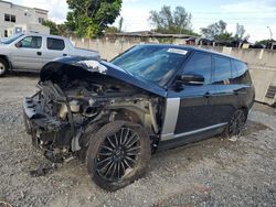 Salvage cars for sale at Opa Locka, FL auction: 2021 Land Rover Range Rover HSE Westminster Edition