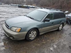 Salvage cars for sale at Marlboro, NY auction: 2002 Subaru Legacy Outback