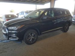 Salvage cars for sale at American Canyon, CA auction: 2018 Infiniti QX60