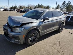 Salvage cars for sale at Denver, CO auction: 2018 Volkswagen Tiguan SE