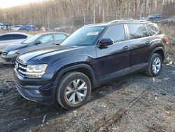 Volkswagen salvage cars for sale: 2018 Volkswagen Atlas SE