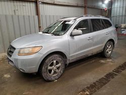 Salvage cars for sale at West Mifflin, PA auction: 2008 Hyundai Santa FE GLS