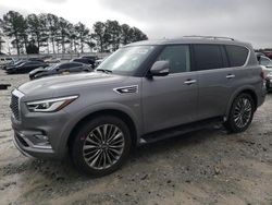 Salvage cars for sale at Loganville, GA auction: 2019 Infiniti QX80 Luxe