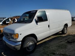 Salvage trucks for sale at Fresno, CA auction: 1998 Ford Econoline E250 Super Duty Van