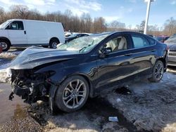 Salvage cars for sale at East Granby, CT auction: 2020 Ford Fusion SEL