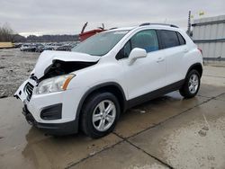 Salvage cars for sale at Cahokia Heights, IL auction: 2016 Chevrolet Trax 1LT