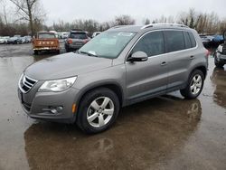 Salvage cars for sale at Woodburn, OR auction: 2010 Volkswagen Tiguan SE